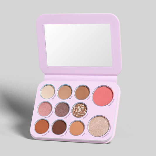 PALETA DE SOMBRAS TODO EN UNO – LOOK COMPLETO AL INSTANTE