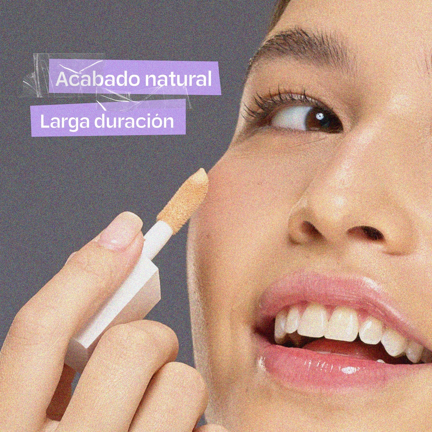 CORRECTOR LÍQUIDO – COBERTURA ALTA, TEXTURA LIGERA Y ACABADO NATURAL