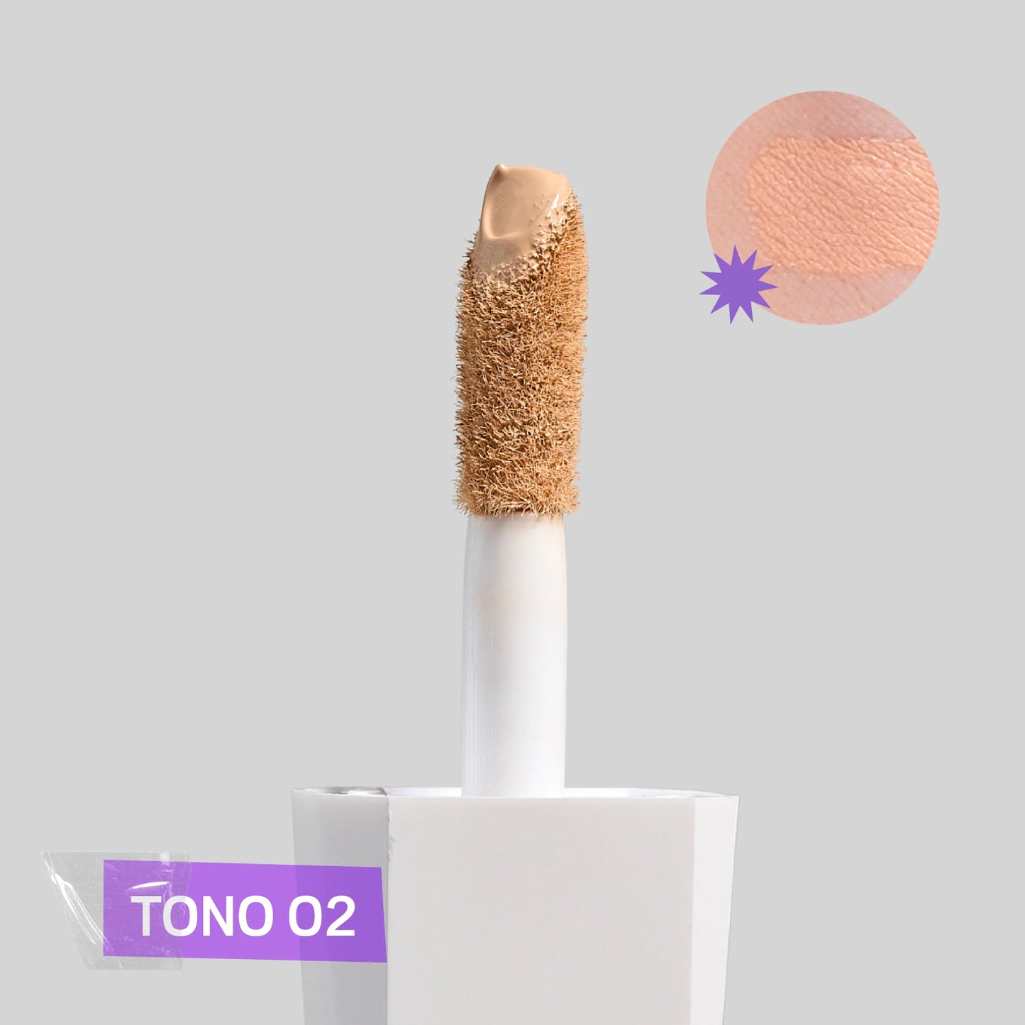 CORRECTOR LÍQUIDO – COBERTURA ALTA, TEXTURA LIGERA Y ACABADO NATURAL