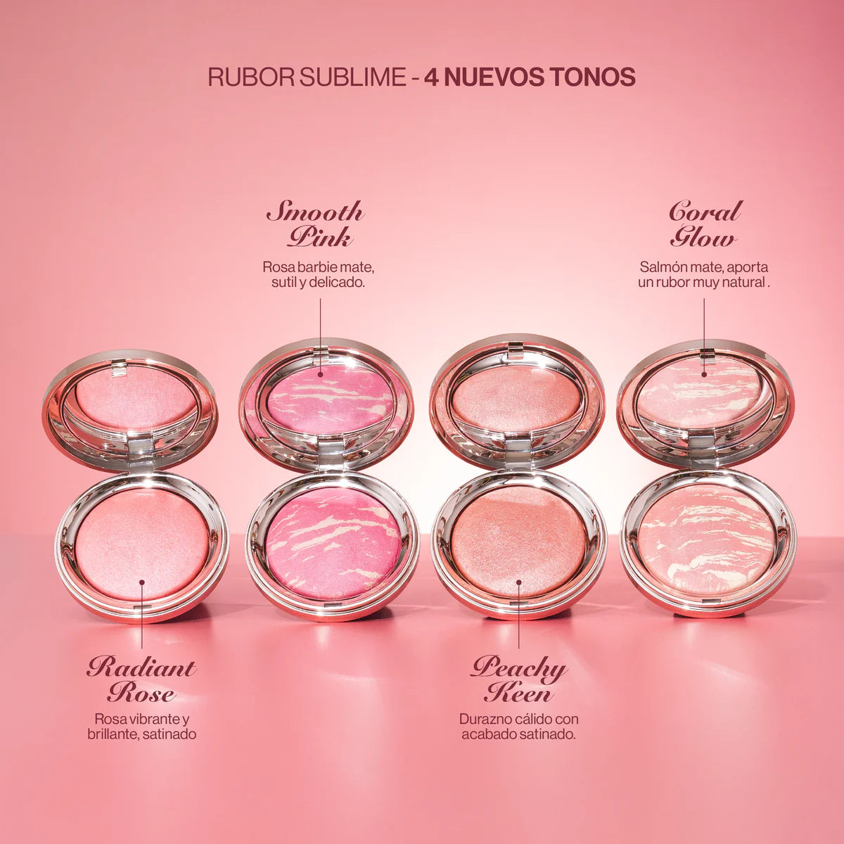 Rubor Compacto Nacarado Sublime | Atenea Profesional