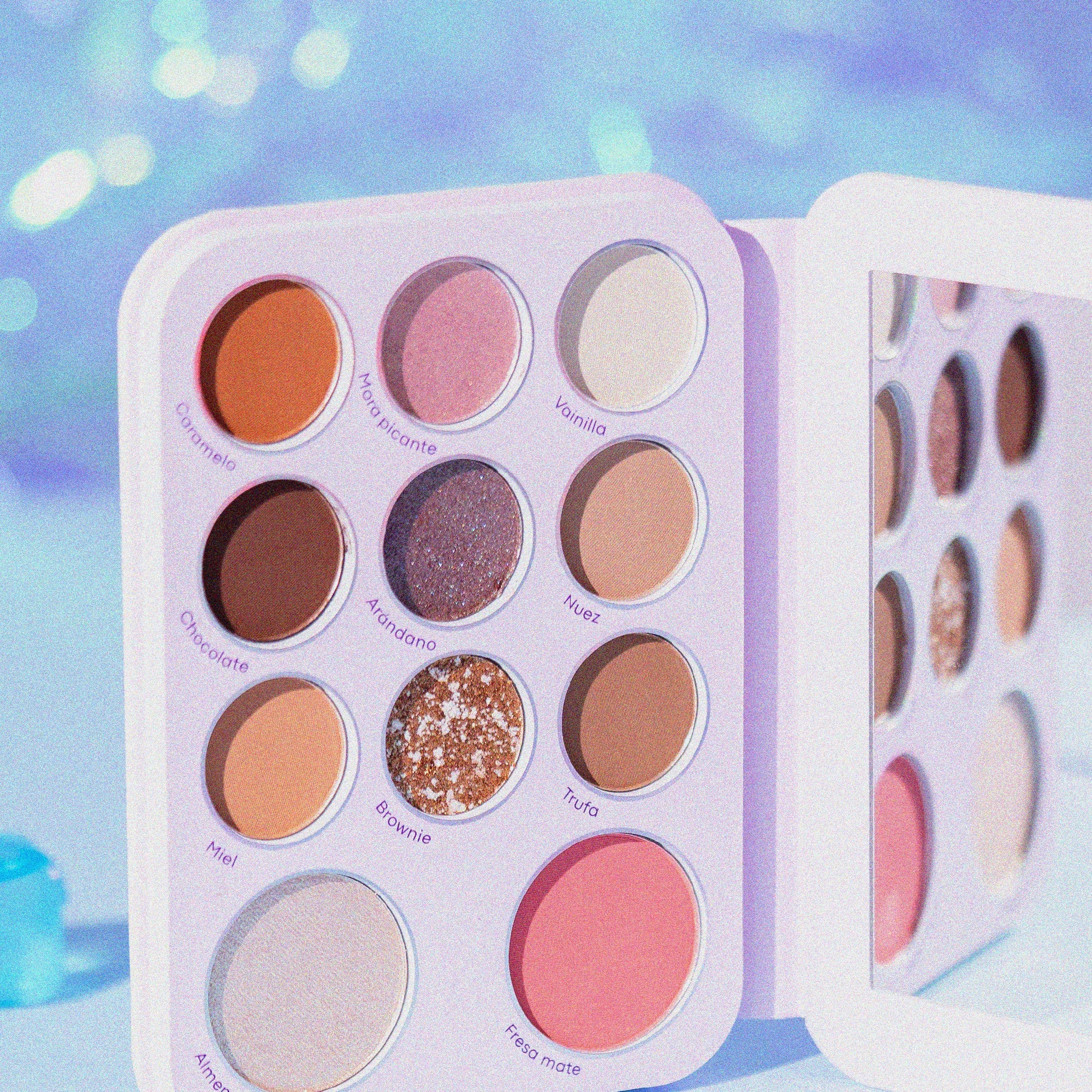 PALETA DE SOMBRAS TODO EN UNO – LOOK COMPLETO AL INSTANTE