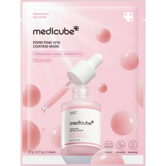 Mascarilla Facial PDRN Rosa con Vitaminas | Medicube