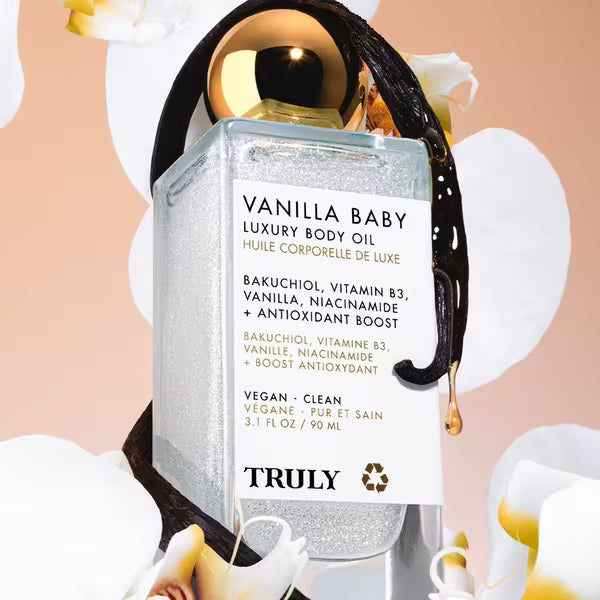 Vanilla Baby Luxury Body Oil | Truly