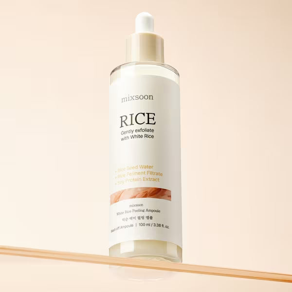 Ampolla Exfoliante de Arroz Blanco | Mixsoon