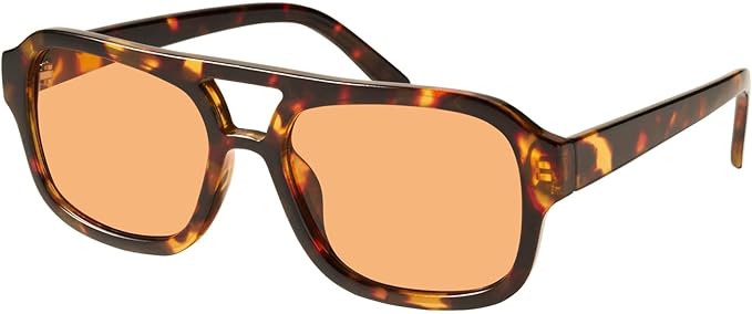 Retro 70s Aviador Cuadrado Estrecho | Mosanana