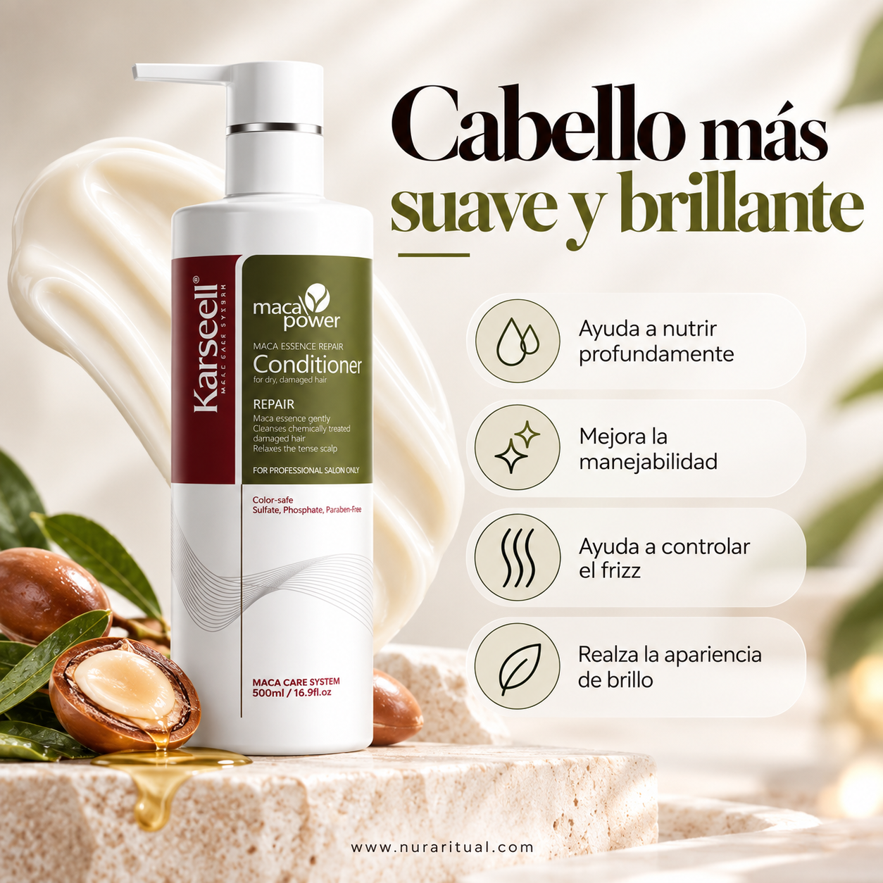 Acondicionador Reparador Maca Power | Karseell
