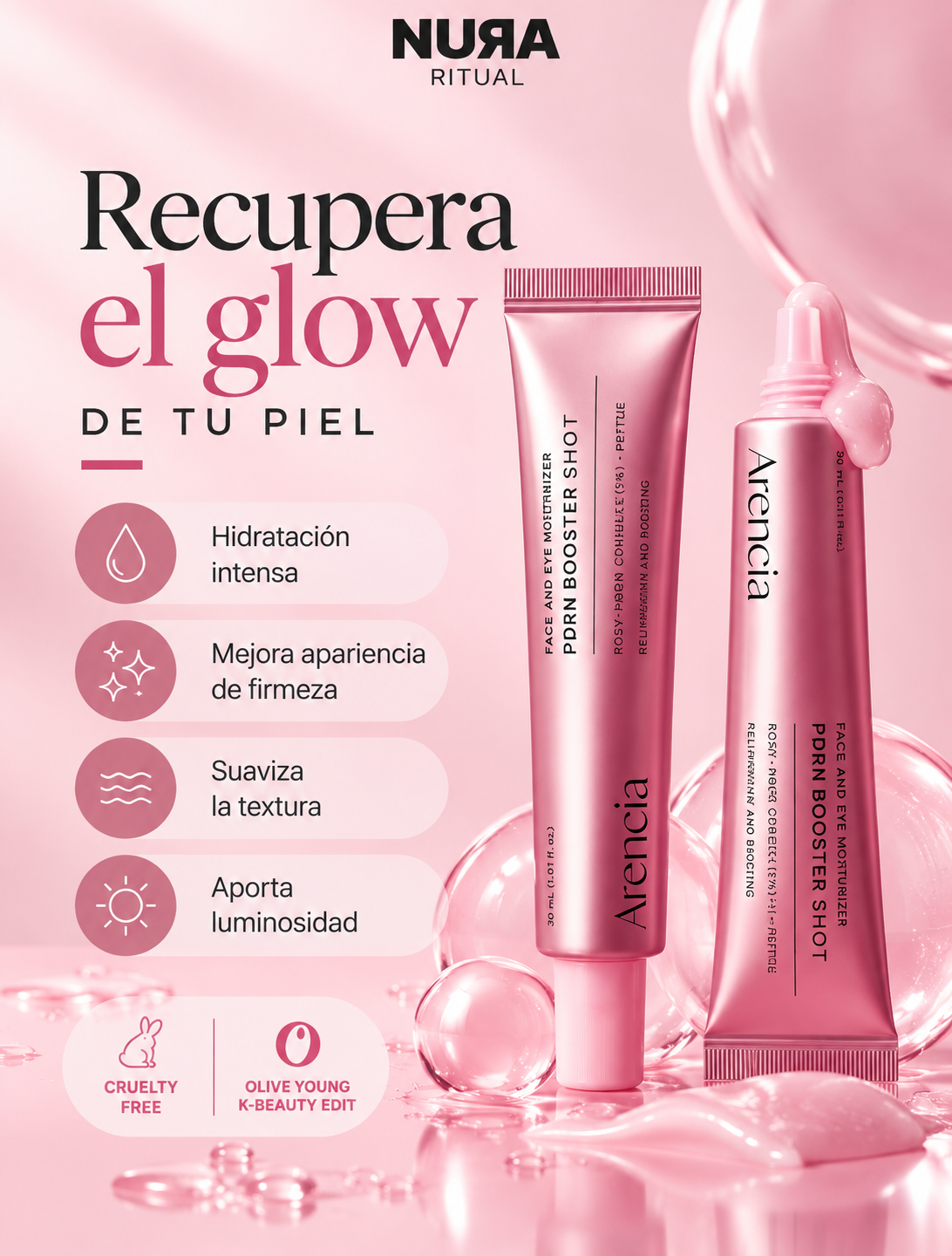 Sérum Facial PDRN Booster Shot | Arencia
