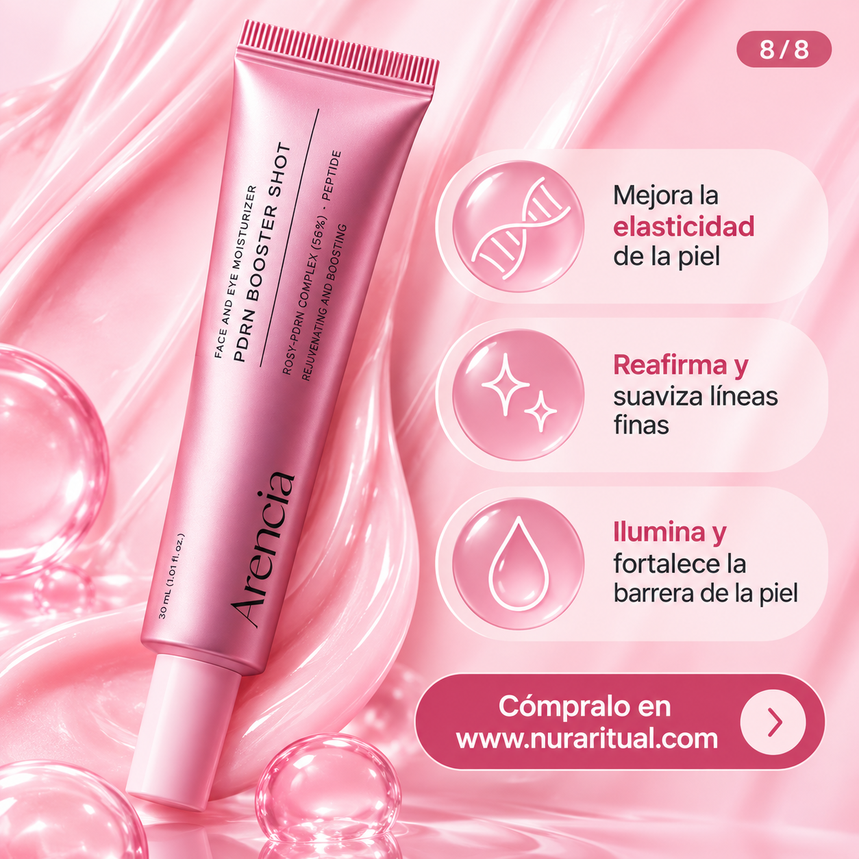 Sérum Facial PDRN Booster Shot | Arencia