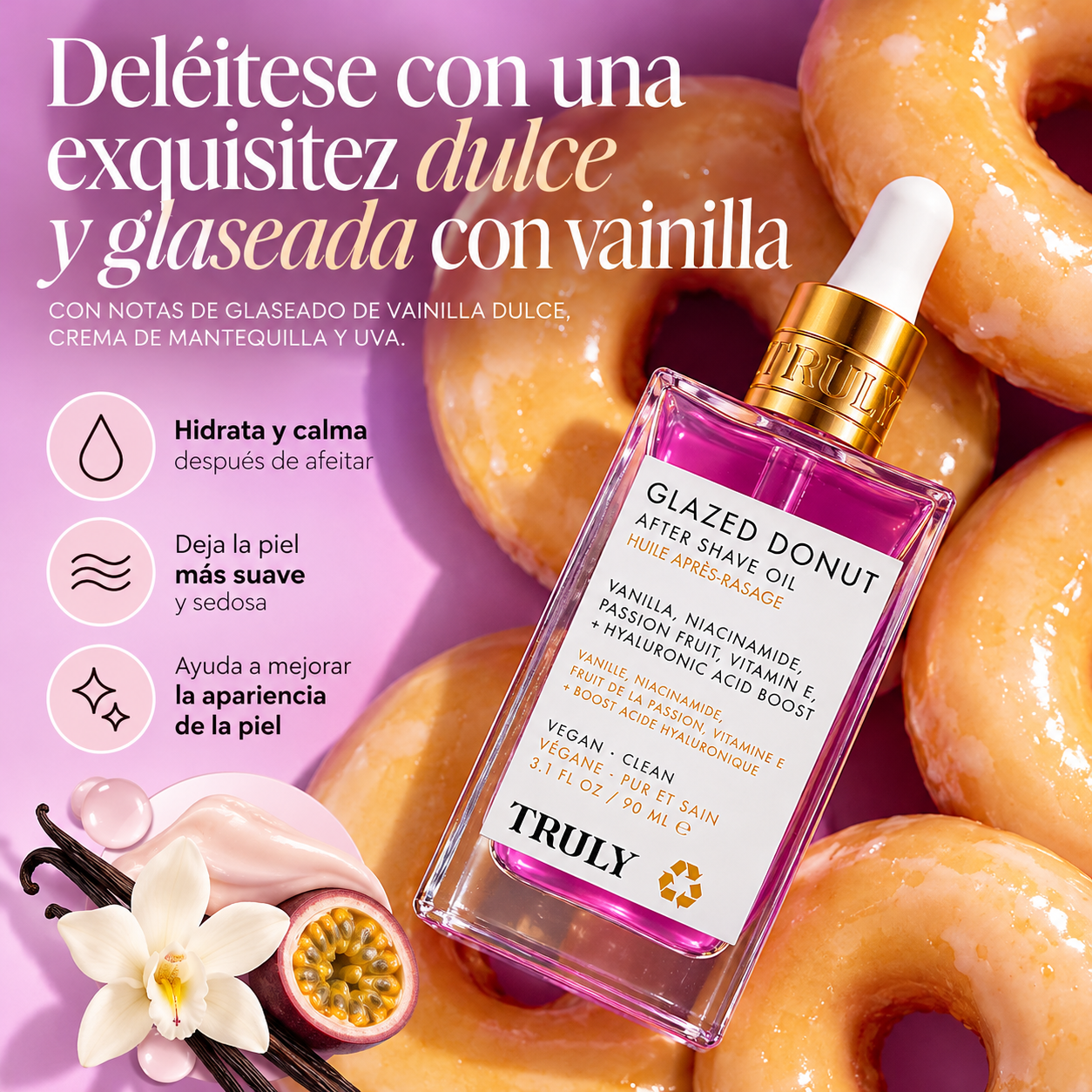 Aceite Post Depilación Dona Glaseada | Truly