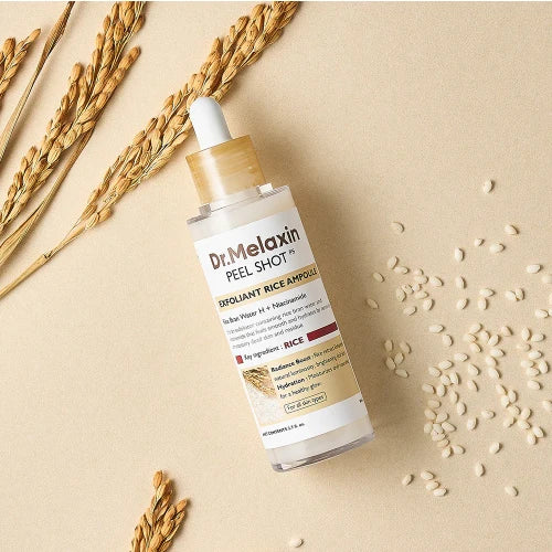 Ampolla Exfoliante Peel Shot de Arroz Blanco | Dr. Melaxin