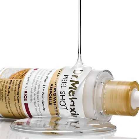 Ampolla Exfoliante Peel Shot de Arroz Blanco | Dr. Melaxin