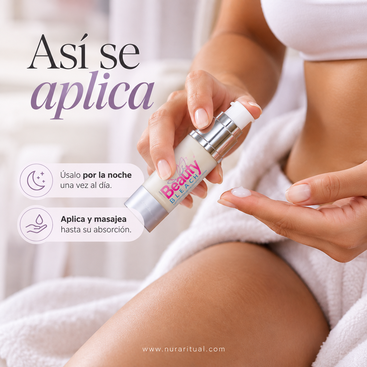 Beauty Bleach Lightening Gel para Zonas Íntimas | BeautyBleach