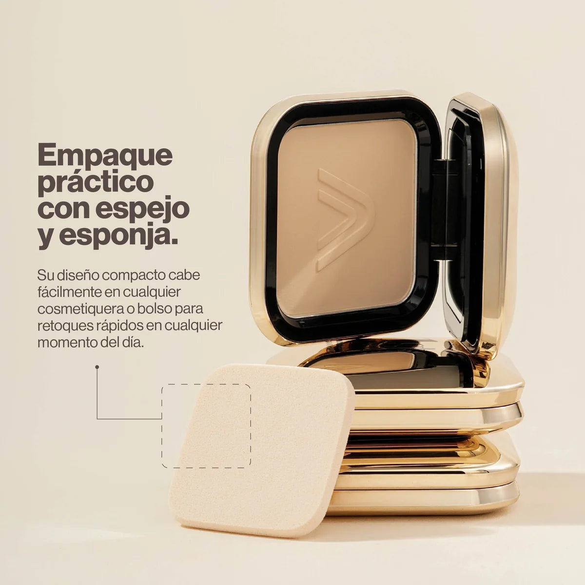 Polvo Compacto 1st Scene, Acabado Semimate y Efecto Filtro | Atenea Profesional