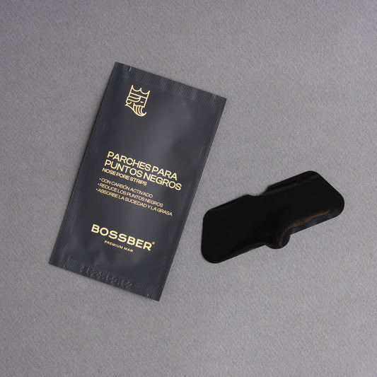 PARCHES PARA PUNTOS NEGROS BOSSBER – LIMPIEZA PROFUNDA PARA HOMBRES