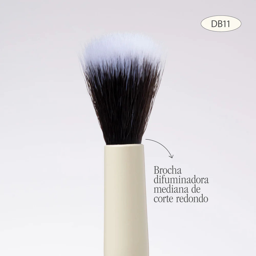 BROCHA DÚO DIFUMINADORAS REDONDA Y LÁPIZ – DUO GLAM
