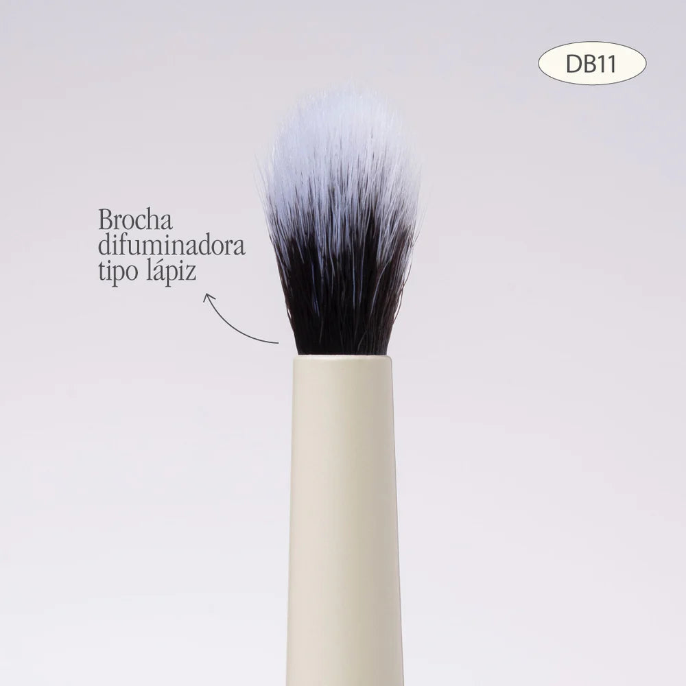 BROCHA DÚO DIFUMINADORAS REDONDA Y LÁPIZ – DUO GLAM