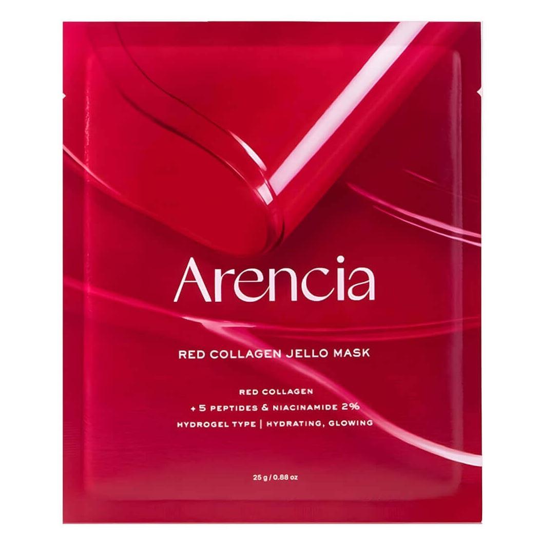 Mascarilla Facial de Colágeno Rojo Jello | Arencia