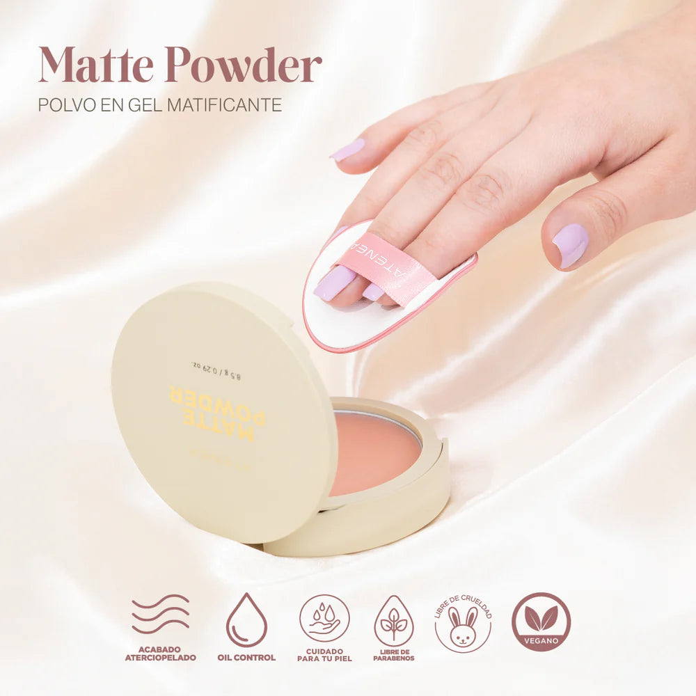 POLVO EN GEL MATIFICANTE – ATENEA