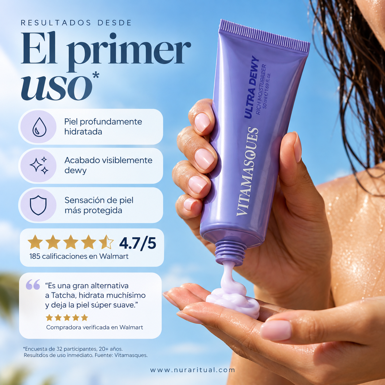Crema Hidratante Reparadora de Barrera| Vitamasques