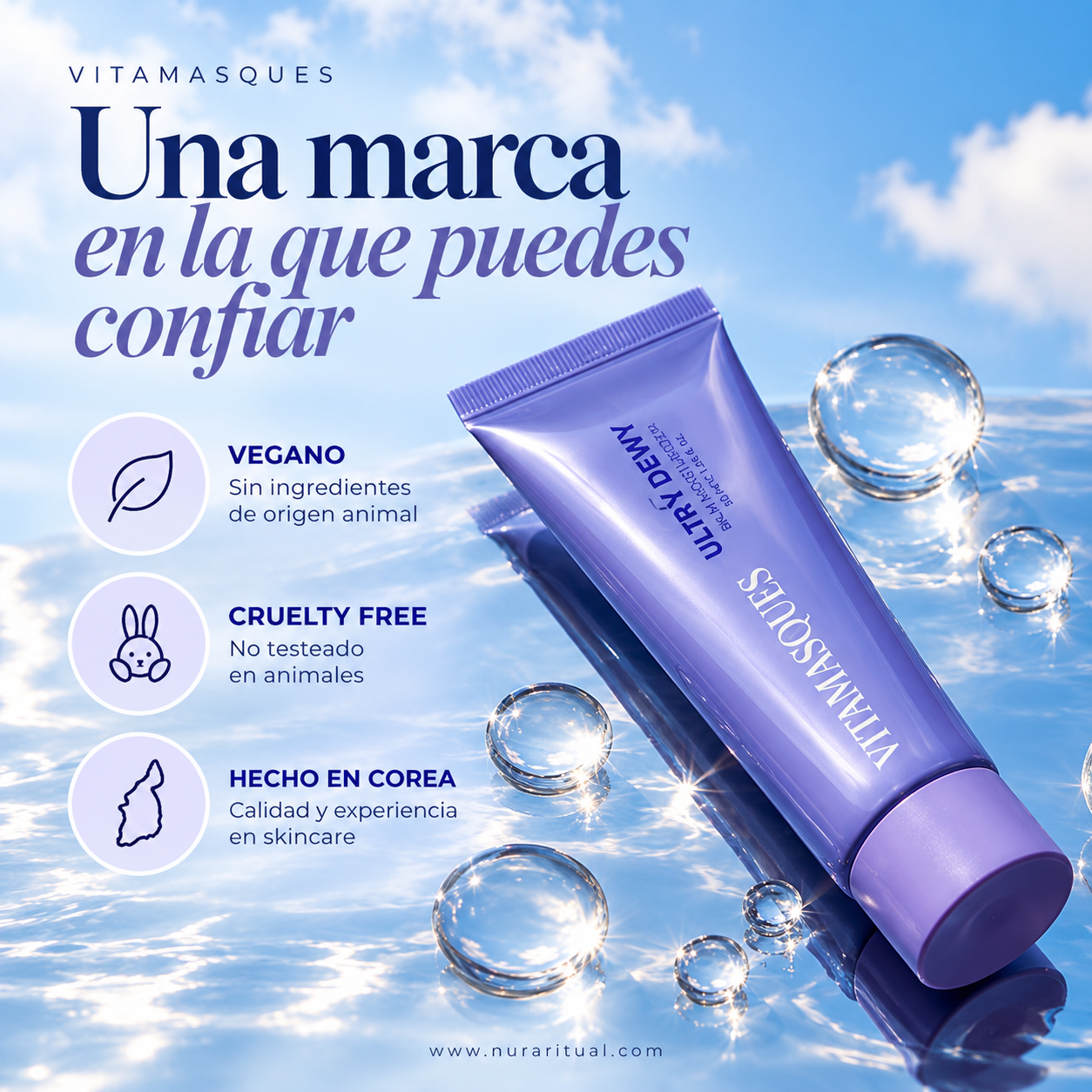 Crema Hidratante Reparadora de Barrera| Vitamasques