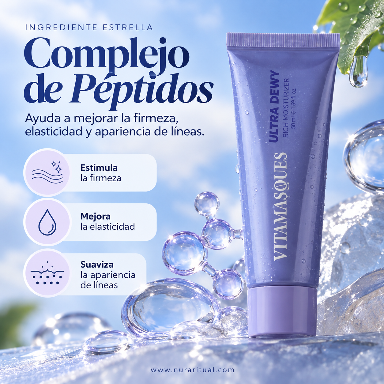Crema Hidratante Reparadora de Barrera| Vitamasques