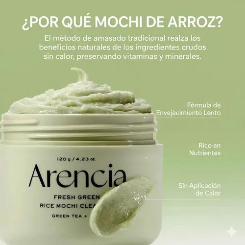 Arencia Fresh Green Rice Mochi Cleanser – 120 g