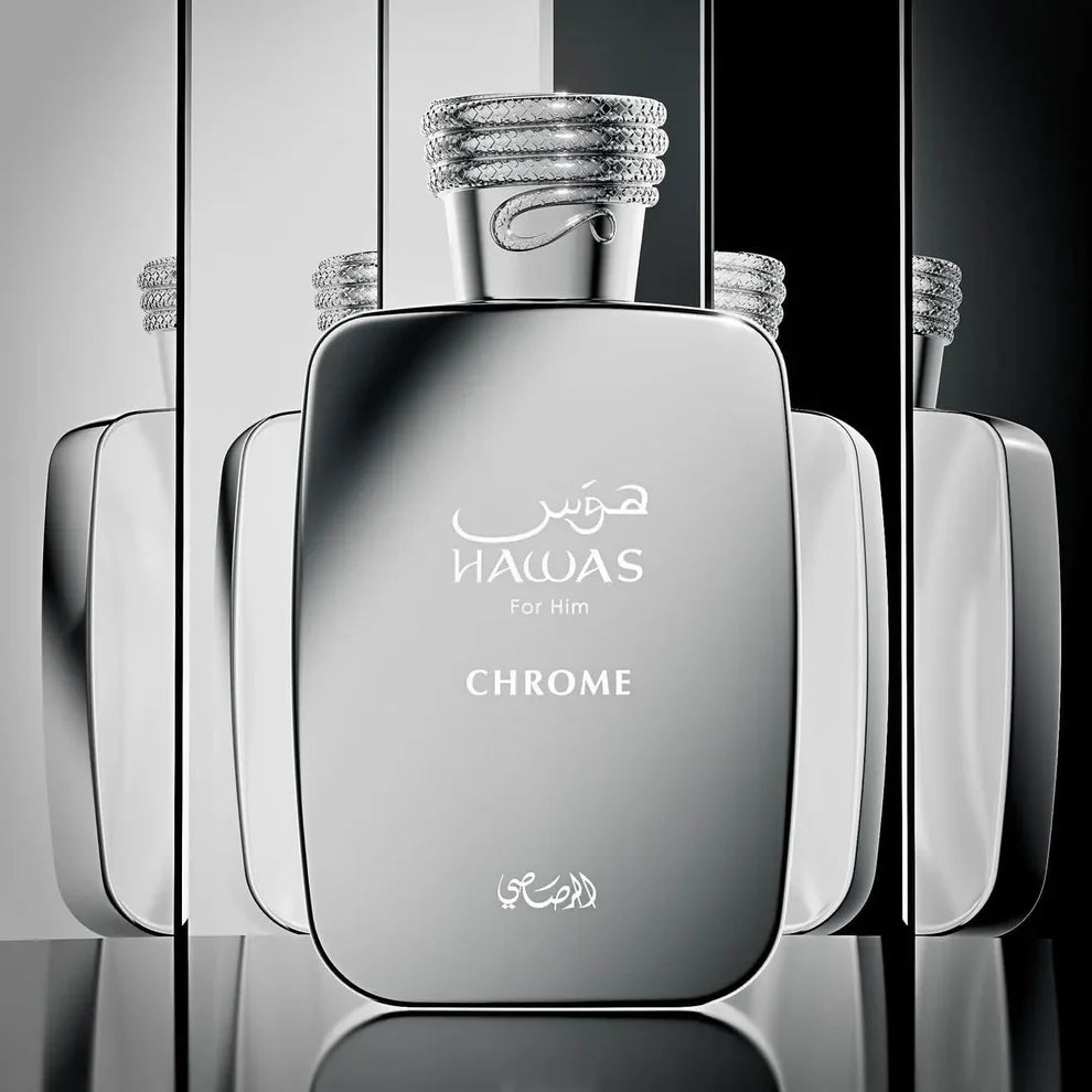 Hawas Chrome | Rasasi | Hombre | Eau de Parfum | 100 ml