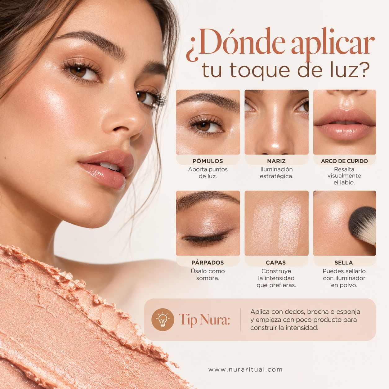 Iluminador Cremoso en Barra | Collection – Atenea