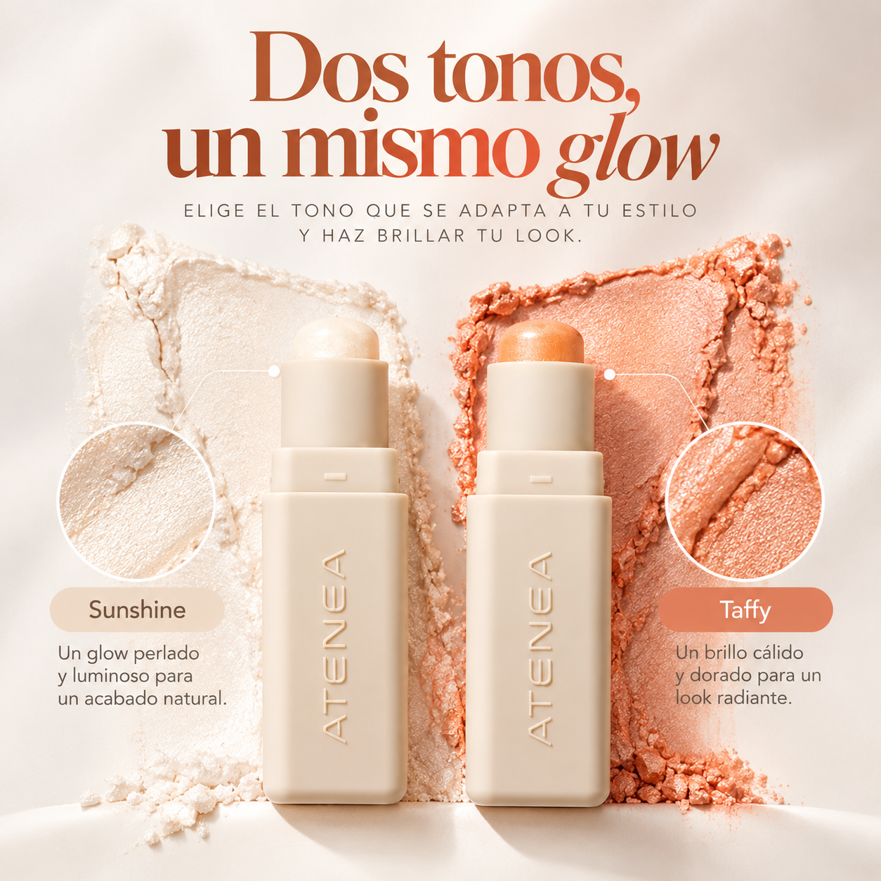 Iluminador Cremoso en Barra | Collection – Atenea