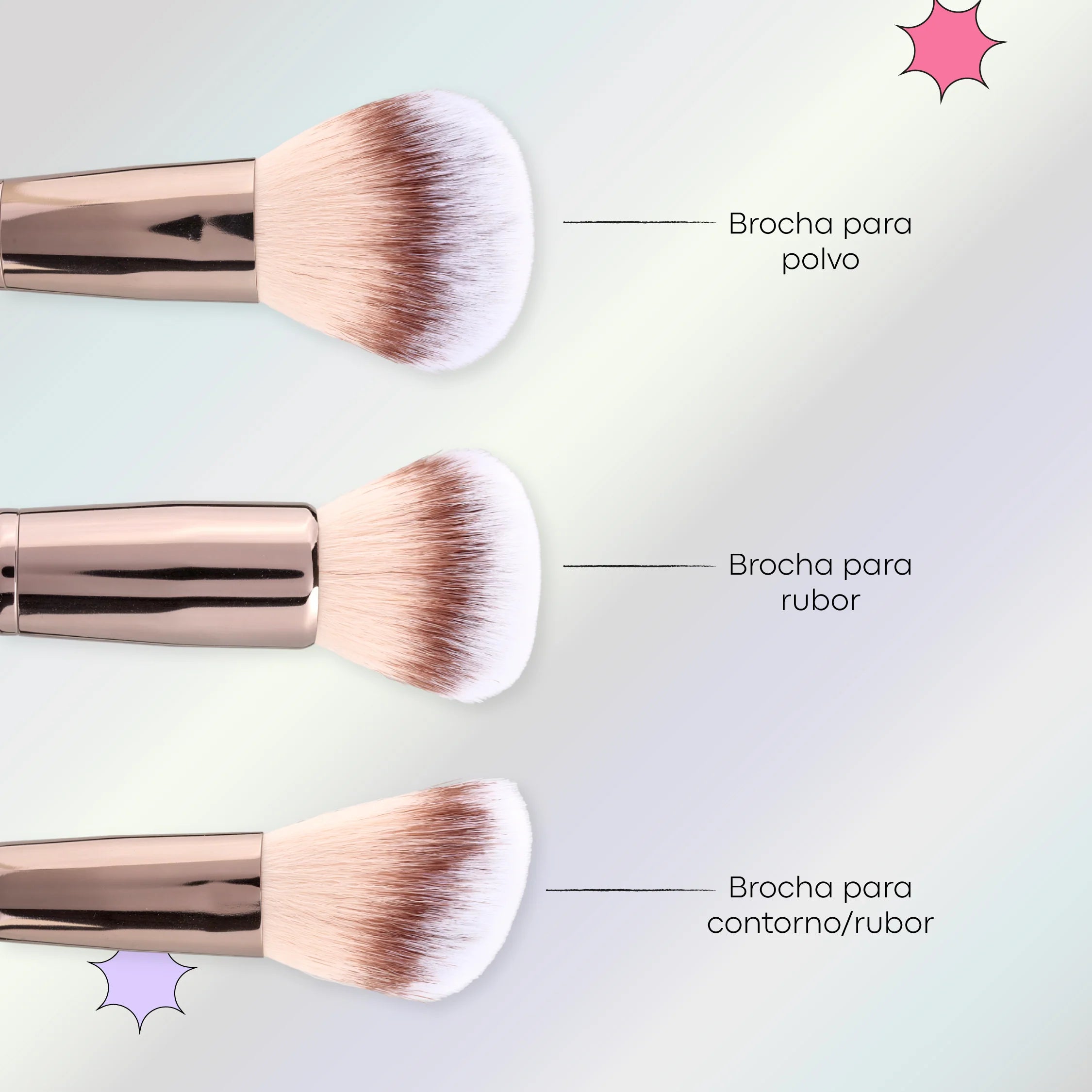 Kit de Brochas Cookie X 6 Pcs | LULA