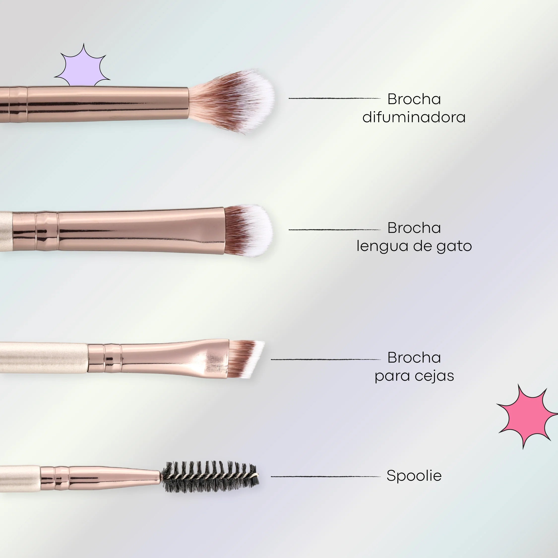 Kit de Brochas Cookie X 6 Pcs | LULA