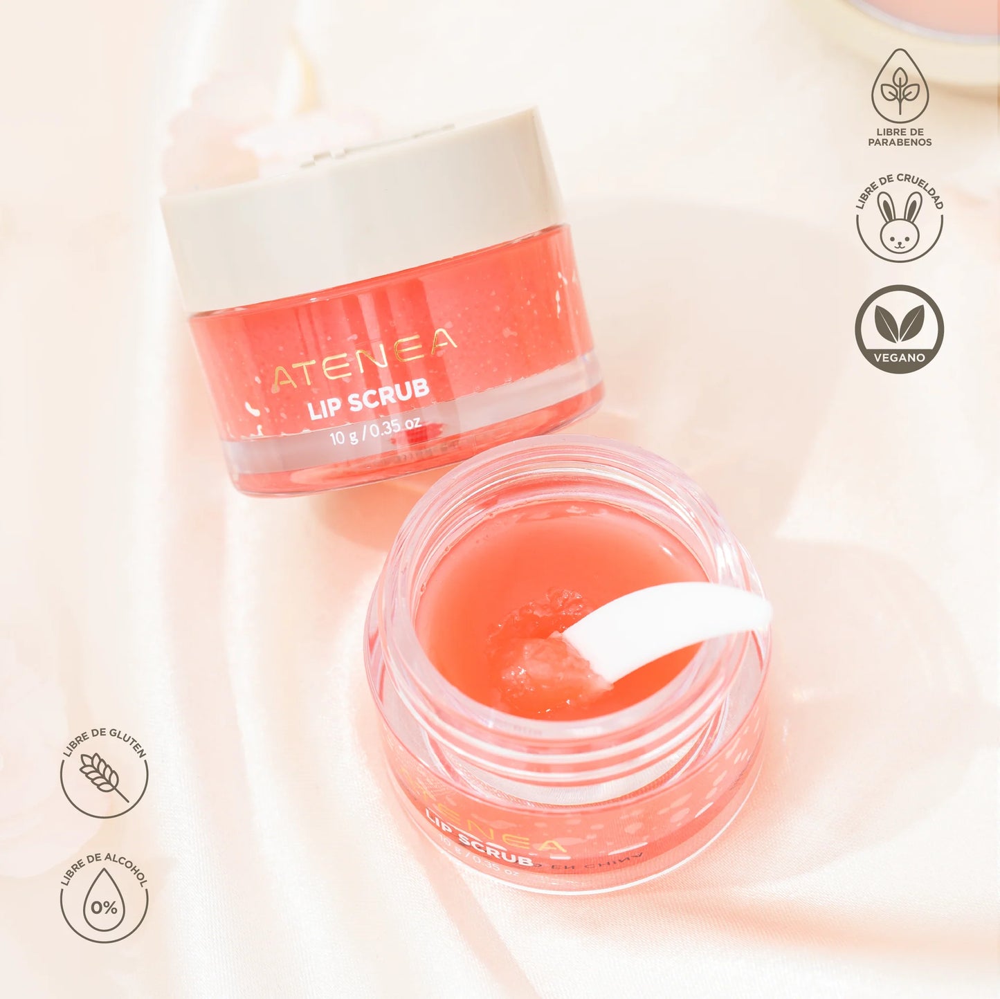 EXFOLIANTE PARA LABIOS – LIP SCRUB | ATENEA