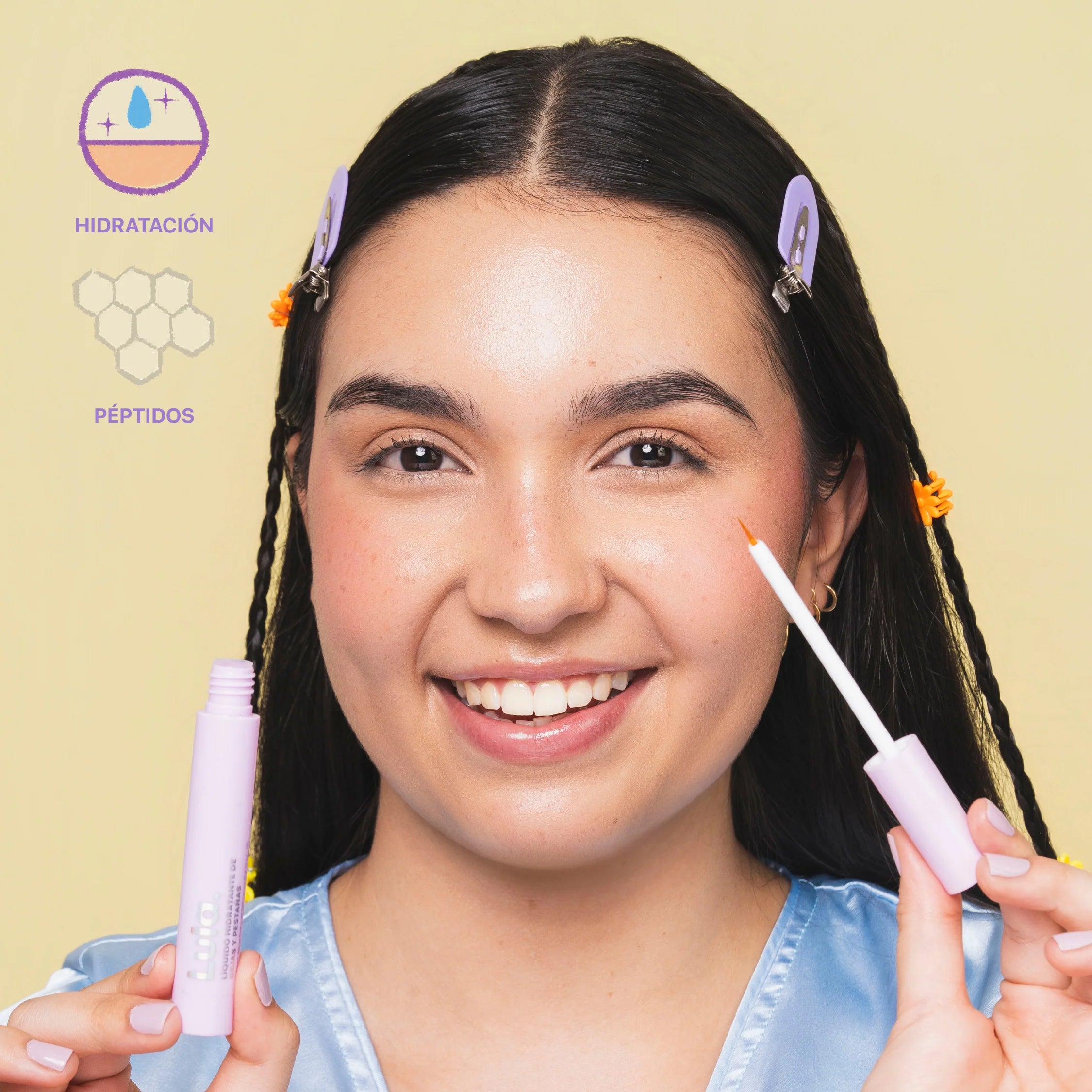 SERUM LIQUIDO HIDRATANTE PARA CEJAS Y PESTAÑAS