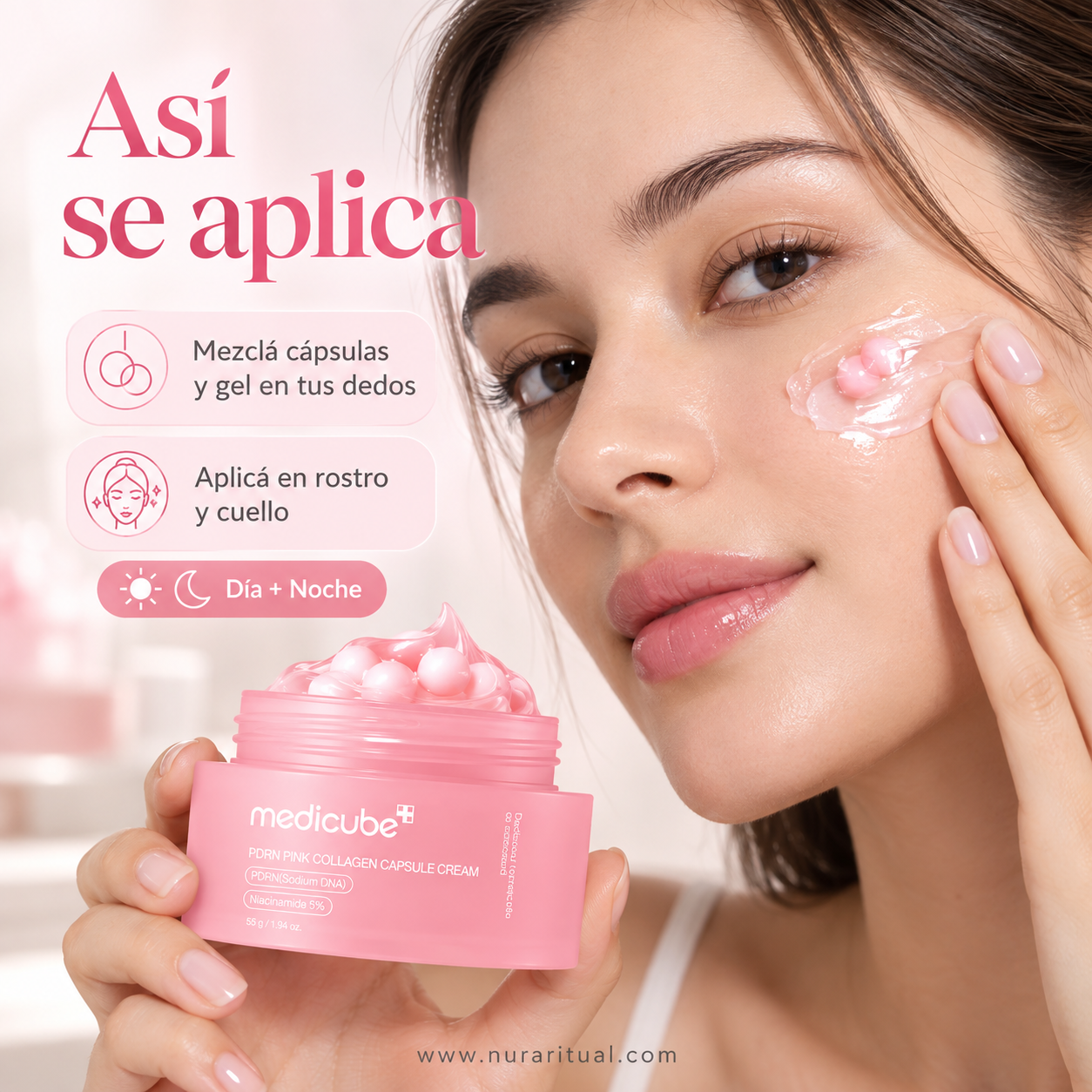 Crema Facial en Cápsulas de PDRN y Colágeno | Medicube