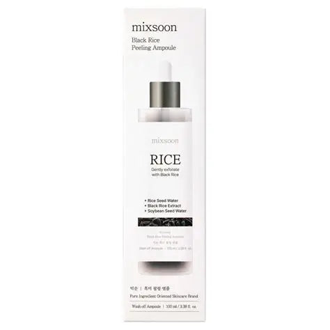 Ampolla Exfoliante de Arroz Negro | Mixsoon