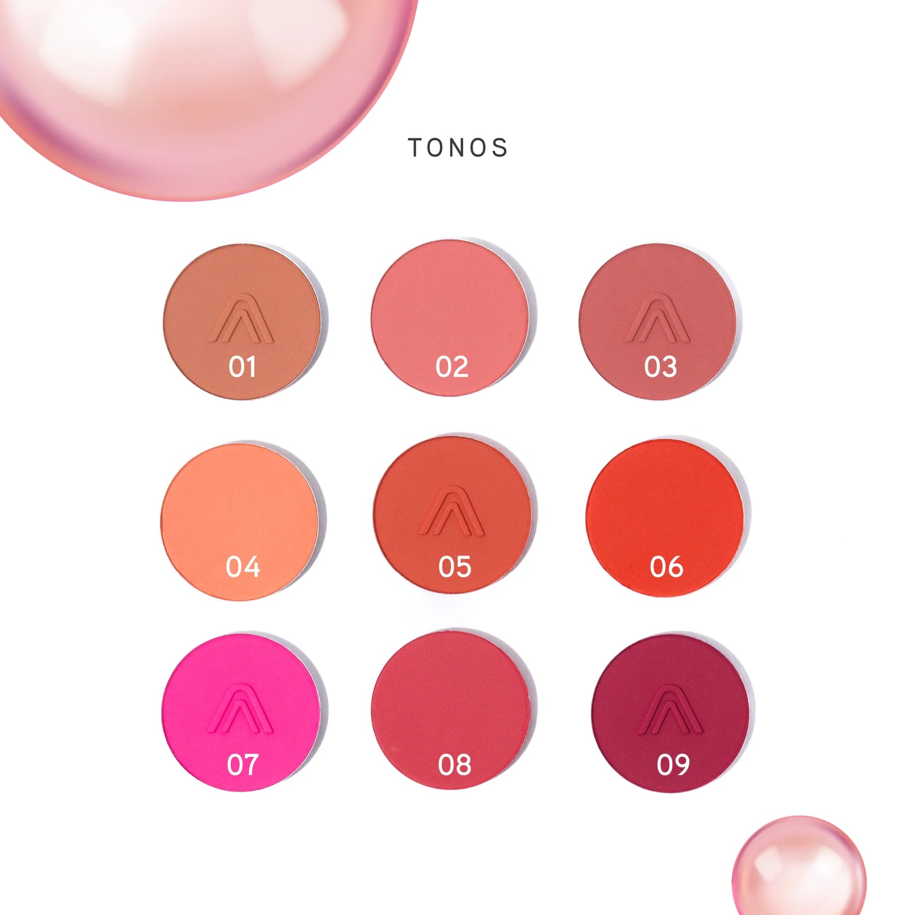 PALETA DE RUBORES BLUSHED CHEEKS