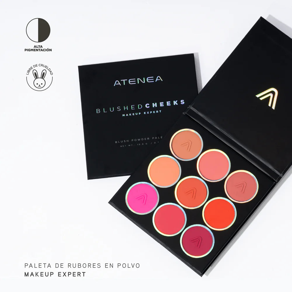 PALETA DE RUBORES BLUSHED CHEEKS