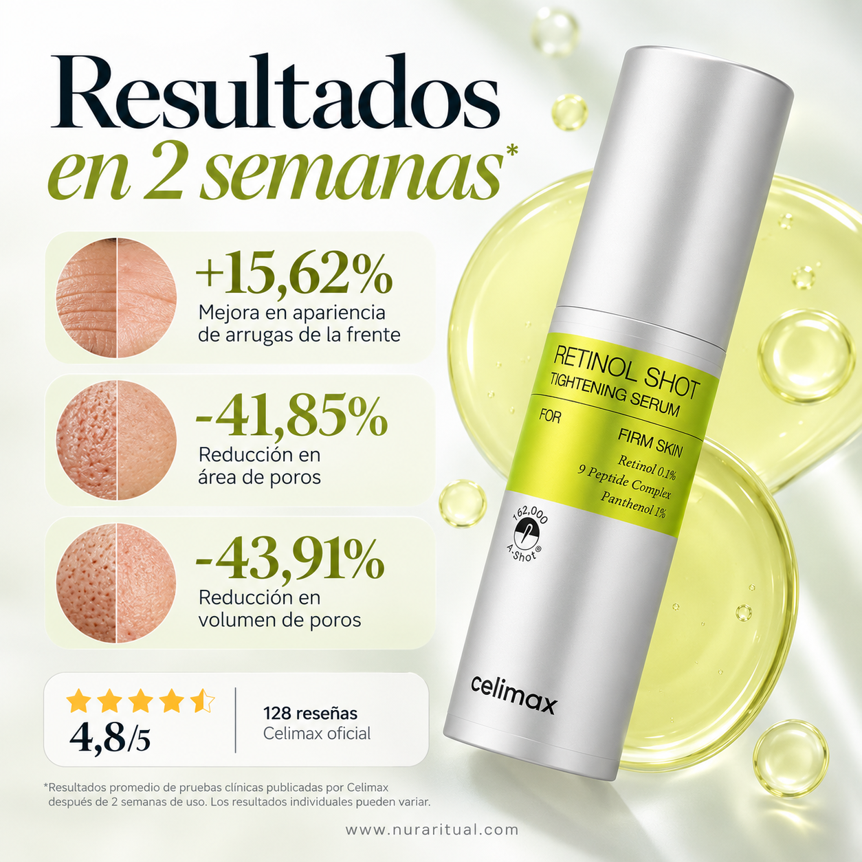 Sérum Facial de Retinol para Firmeza | Celimax