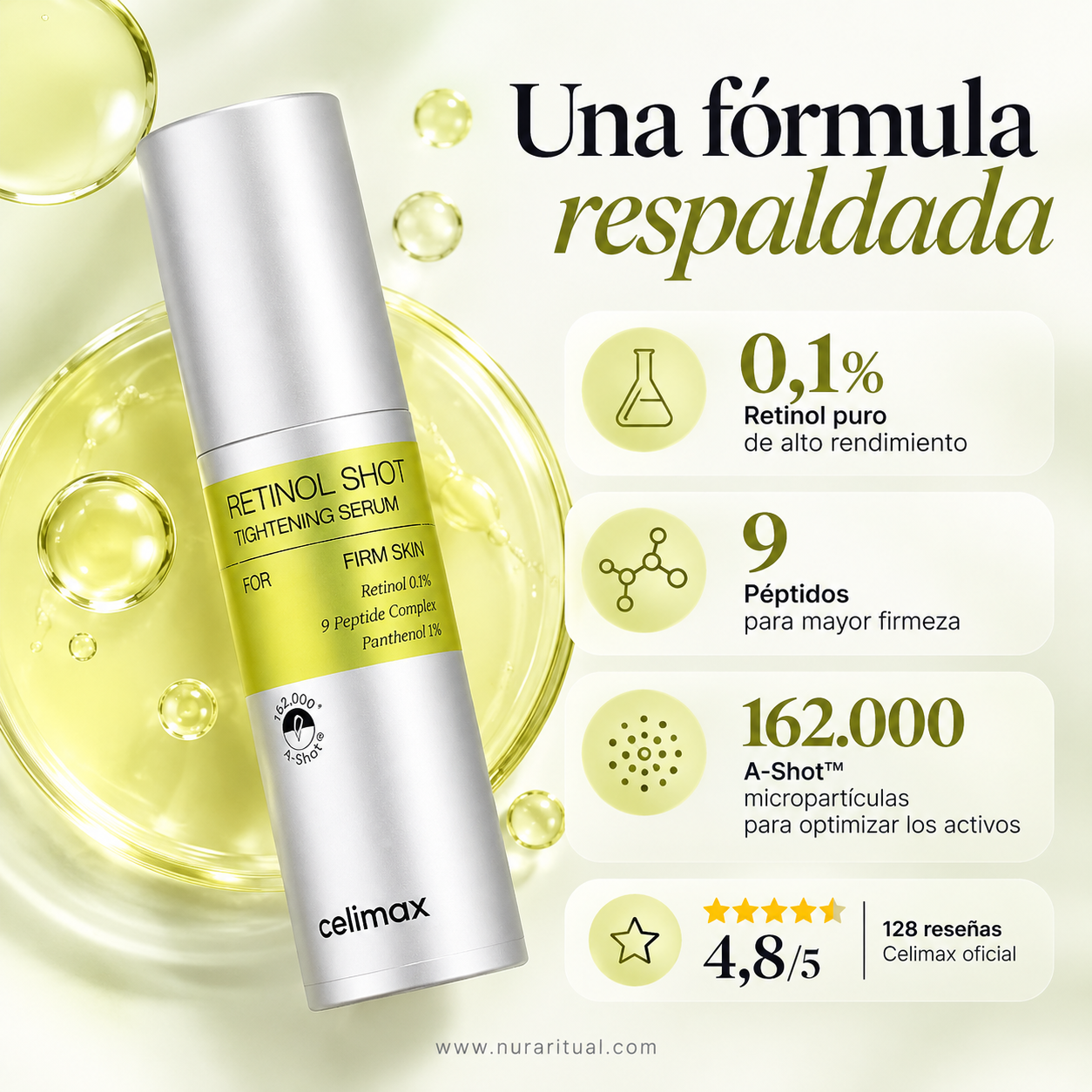 Sérum Facial de Retinol para Firmeza | Celimax