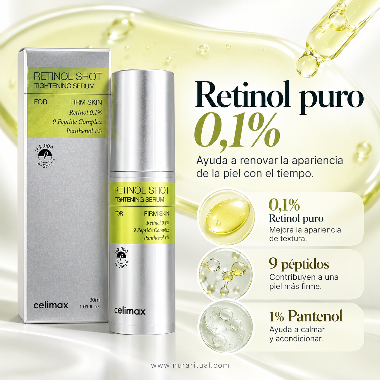 Sérum Facial de Retinol para Firmeza | Celimax