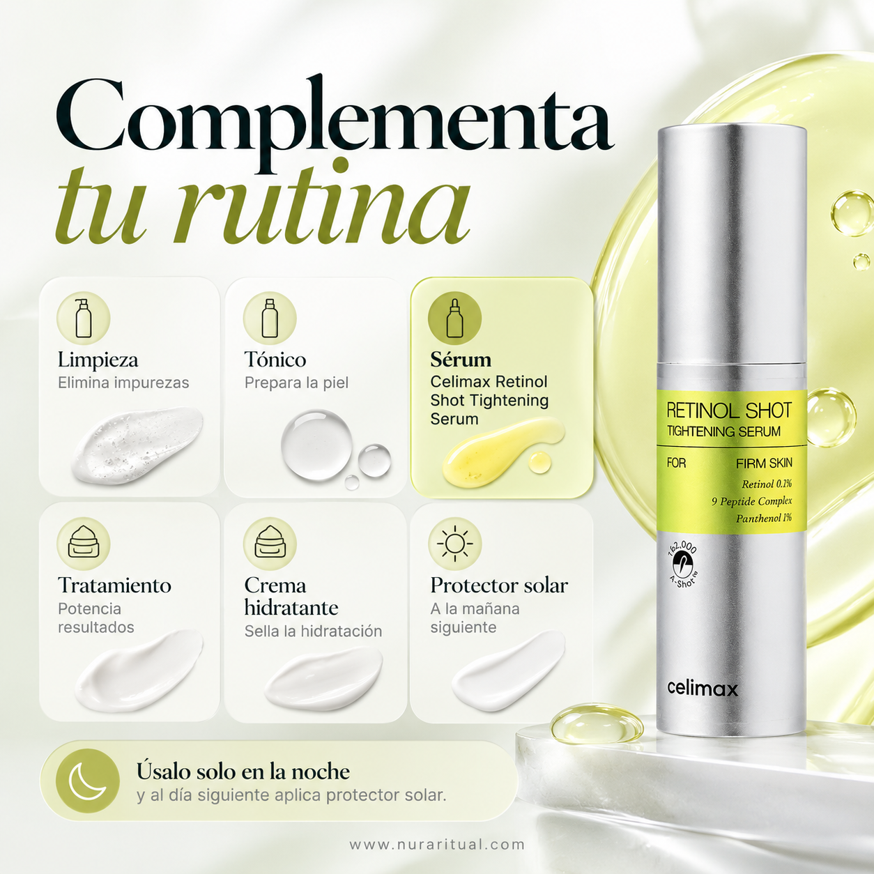 Sérum Facial de Retinol para Firmeza | Celimax