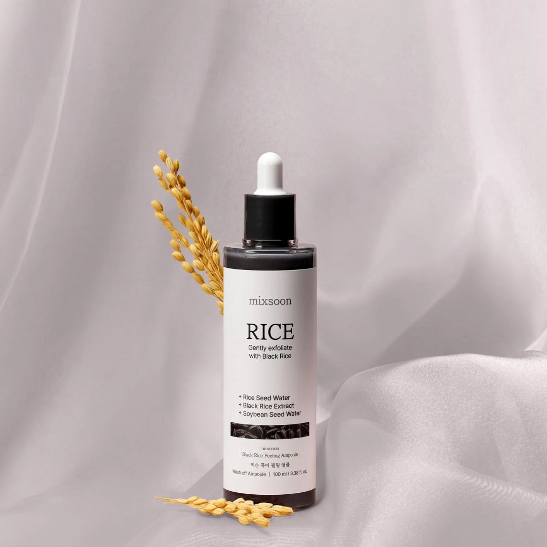 Ampolla Exfoliante de Arroz Negro | Mixsoon