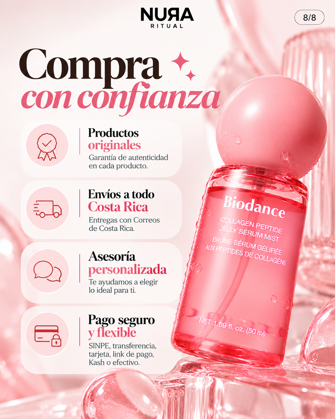 Bruma Sérum de Colágeno y Péptidos Jelly | Biodance