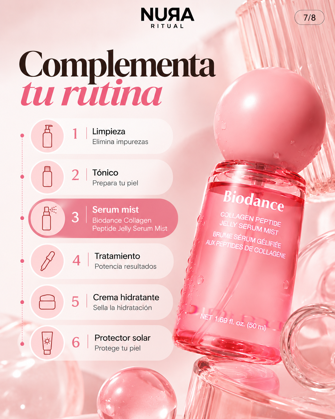 Bruma Sérum de Colágeno y Péptidos Jelly | Biodance