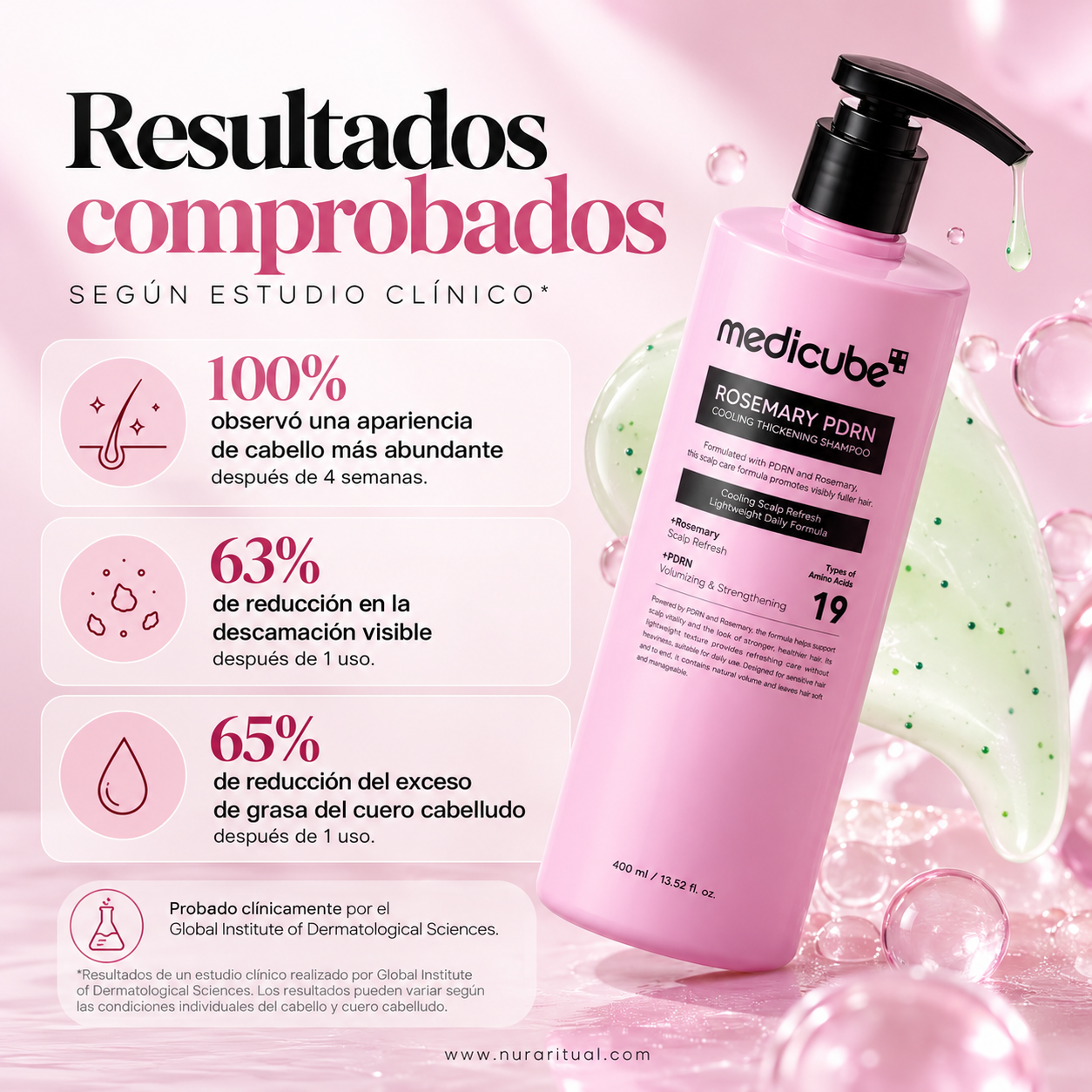 Shampoo de Romero y PDRN para Volumen | Medicube