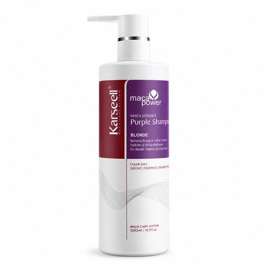 Shampoo Matizador Morado para Cabello Rubio | Karseell