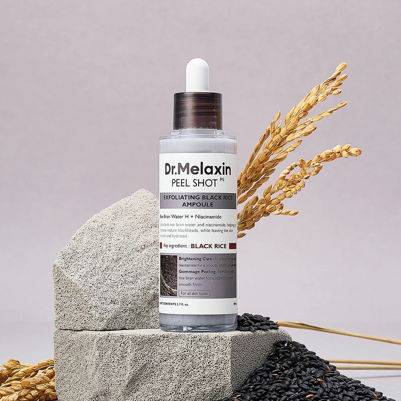 Ampolla Facial Exfoliante de Arroz Peel Shot | Dr.Melaxin