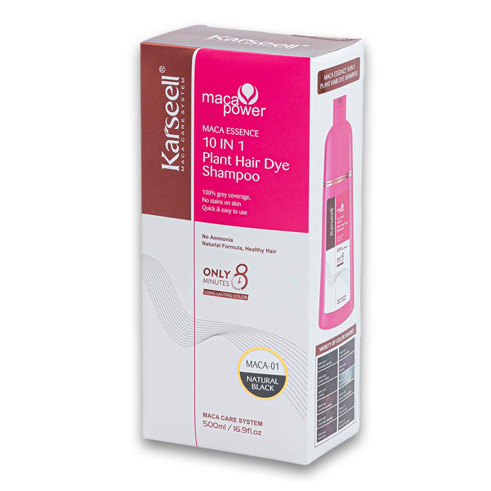 Champú Tinte de Maca 10 en 1 | Karseell