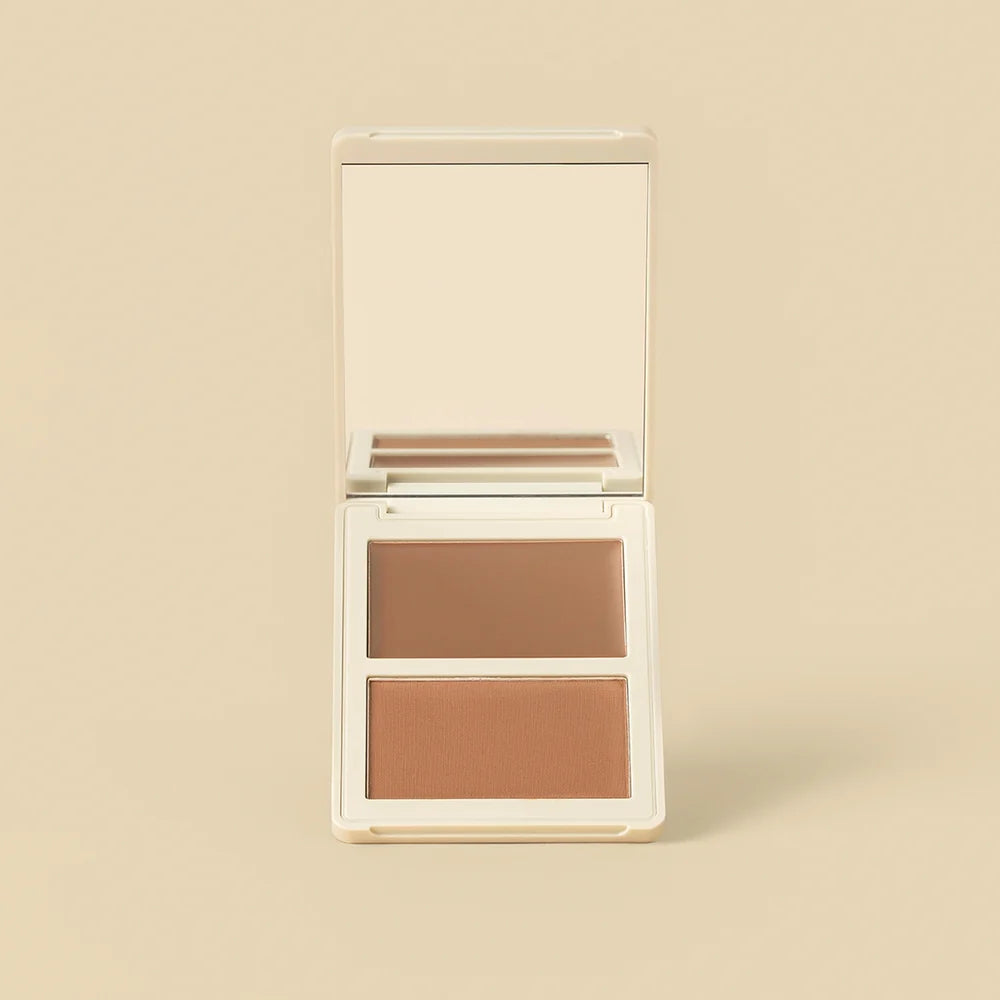 Bronzer Allure Dúo Crema y Polvo Compacto, Acabado Soft Focus | Atenea Profesional