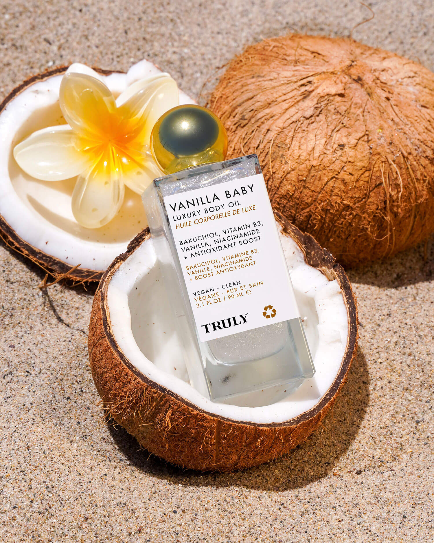 Vanilla Baby Luxury Body Oil | Truly